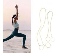 Elastico for coda di cavallo anti-groviglio multicolore da 5 pezzi, elastico for capelli morbido da donna da 24" x 2,5 mm for prevenire danni ai capelli, molto adatto for surf, esercizio fisico, corsa