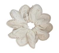 Elastico Imitazione Perle Impreziosito Pieghe Scrunchies Cravatta Per Capelli Accessorio Alla Moda Per Occasioni Speciali O Styling Quotidiano Elegante Pizzo