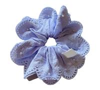 Elastico Imitazione Perle Impreziosito Pieghe Scrunchies Cravatta Per Capelli Accessorio Alla Moda Per Occasioni Speciali O Styling Quotidiano Elegante Pizzo