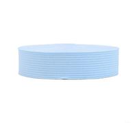 Elastico in vita per pantaloni, forniture per nozioni di cucito, nastro elastico per artigianato, 2 cm x 5 m, elastici per cucito, elastici essenziali, per indumenti e attività artigianali (azzurro)