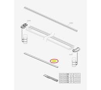 Elastico inferiore per barra Thule WingBar Evo