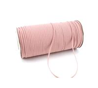 Elastico largo per cucire, 20 metri 3/6 mm corda di gomma fascia for capelli nastri for cucire vita fai da te accessori for indumenti, rosso, 3(Lightpink,6mm)