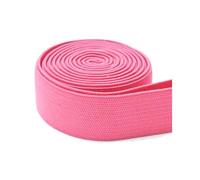 Elastico largo per cucire, 5 metri 20 mm corda colorata elastico 2 cm nastro spandex fascia for cucire accessorio for abbigliamento, rosso(Dark Pink)
