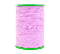 Elastico per arricciature rosa Mandala Crafts - 0,6 mm, 546 iarde, filo elastico sottile e fine per macchine da cucire e da maglieria