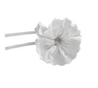Elastico per capelli alla moda con coulisse con bordo in pizzo per donne comodo ed elegante supporto per coda di cavallo per ragazze uso quotidiano