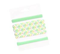 Elastico per capelli colorato elaborato per donne anelli per capelli bello morbido intrecciato elastico per capelli cravatta per capelli