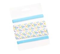 Elastico per capelli colorato elaborato per donne anelli per capelli bello morbido intrecciato elastico per capelli cravatta per capelli