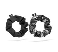 Elastico per capelli, colore: bianco e nero