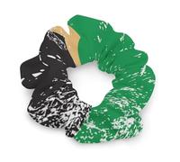 Elastico per capelli con bandiera della Repubblica del Sudafrica, morbidi elastici per capelli, accessori per capelli carini per donne