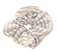 Elastico per capelli con design a righe per donne e ragazze, in tessuto morbido, elastico per capelli, accessori formali casual, cravatta elastica