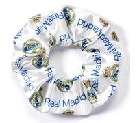 Elastico per capelli con logo del Real Madrid Football Club, colore: blu navy e giallo