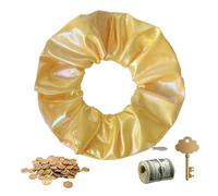 Elastico per capelli con tasca con cerniera, morbido elastico per capelli, con tasche segrete, per donne, ragazze, amici, sorelle, viaggi, feste, palestra, escursionismo, vacanze, compleanno