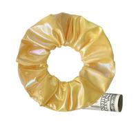 Elastico per capelli da donna, con tasche, morbido, elastico, con tasche segrete, per rossetto, contanti, chiavi e oggetti di valore