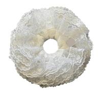 Elastico per capelli in pizzo, accessorio per coda di cavallo, da indossare tutti i giorni o per occasioni speciali come feste e appuntamenti