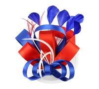Elastico per capelli in rete per feste nuziali, feste di fine anno, feste in Europa e Stati Uniti, accessori per capelli CosPlay (blu scuro, taglia unica)