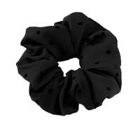 Elastico Per Capelli In Tessuto 2PCS Polka Dot Hair Ties Rope Women Large Size Heart Bowknot Printed Scrunchies Hairband Ponytail Holder Headwear(Color 1)