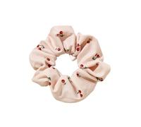 Elastico Per Capelli In Tessuto 2Pcs Women's Hair Scrunchies Cherry Cute Simple Versatile Ties High Elasticity Accessories(Color 2)