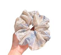 Elastico Per Capelli In Tessuto 3pc Leopard Print Oversized Scrunchie For Women Elastic Big Hair Tie Girls Black Rubber Bands Retro Rope(Color 11)