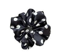Elastico Per Capelli In Tessuto 3pc Leopard Print Oversized Scrunchie For Women Elastic Big Hair Tie Girls Black Rubber Bands Retro Rope(Color 7)