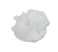 Elastico per capelli oversize con perle e elastici per capelli, per chignon spesso, decorazione per capelli da donna