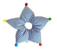 Elastico per capelli per ragazze con decorazione a stella traspirante per coda di cavallo per bambini confortevole fascia per capelli per sport e viaggi sicuri elastici per capelli