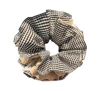 Elastico per capelli ricamato floreale per donne traspirante cravatta in pizzo accessorio alla moda fascia floreale