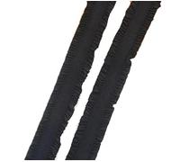 Elastico Per Cucito 13mm X5 Yards Nastro Piatto In Nylon Elastico In Gomma Elastica Tracolla Intimo Doppio Strato Bordo Pieghevole Cintura Reggiseno Cucito In Pizzo Fai Da Te per fai da te(Black)