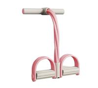 Elastico per il sollevamento pesi multifunzionale a sei tubi con manici e cinghie per i piedi del corpo completo in gomma naturale esercizi addominali vita braccia gambe