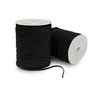 Elastico per mascherine 7 mm piatto per abbigliamento cucito abiti gonne 3624