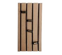 Elastico per organizer personali e quaderno da viaggio - 12,5 x 9 cm - elastico in formato passaporto per planificatore, quaderni da viaggio o passaporti ricaricabili - set da 4