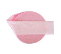 Elastico pieghevole da 15 mm, in tinta unita, spandex, in raso, fascia per capelli, biancheria intima, vestito, cucito, finiture rosa chiaro Pnnrk, 91,4 m