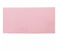 Elastico pieghevole in gomma da 2 m, 20/25/30/40/50 mm, per biancheria intima, pantaloni, reggiseni, vestiti, elastico regolabile in vita morbido, rosa chiaro, 30 mm
