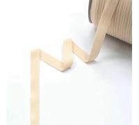 Elastico pieghevole opaco 5/8" 15 mm Fascia in spandex non lucido Fascia per capelli Biancheria intima Abito Cucito Trim 2 5 10 iarde-Nudo-15 mm-2 iarde