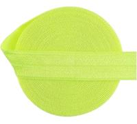 Elastico Pieghevole Satinato Lucido da 5/8" E 15 Mm, Arancione Neon, Neon Lemon, 15mm,10 Yards