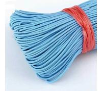 Elastico rotondo ad alta elasticità colorato da 1,5 mm, elastico rotondo, elastico in spandex, accessori per cucire fai da te - 08 blu cielo - 1,5 mm - 5 metri