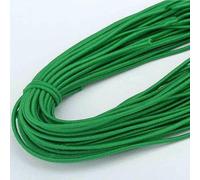 Elastico rotondo colorato da 2 mm, elastico rotondo, elastico in gomma, accessori per cucire fai da te, 5 iarde, verde, 5 metri