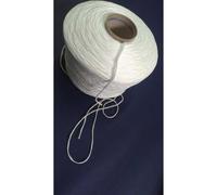 Elastico Rotondo Tubolare 3 mm - Ideale per Mascherine e Dispositivi Sanitari - Colore: Bianco, Taglio da: 500 metri