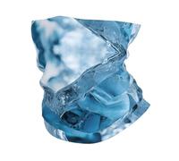 Elastico Sciarpa A Tubo Bright Aqua Blue Teal Print Passamontagna Multiuso Cerchietto per Capelli per Yoga Adulto Outdoor