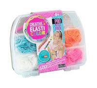 Elasticolor Pro Refill Set Mini, Scatola con Elastici colorati per costruire Braccialetti e Collane - Nice Group, 03005