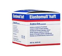 Elastomull Haft Benda di Fissaggio Elastica Autoaderente 4 cm x 4 m
