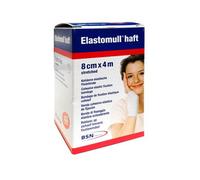 Elastomull Haft - Benda Elastica Coesiva Fissaggio Leggero Confezione Cm 8x4 Mt