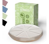 elastoREuse Scatola per pizza 34 cm con coperchio rotondo - Contenitore impilabile riutilizzabile - Lavabile in lavastoviglie e senza BPA