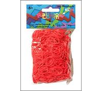 Elastques Rainbow Loom Rosso