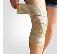 elastrap Ginocchiera per effusione sinoviale nelle ginocchia - Uomo Donna (Banda di compressione elastica per la pelle - 180CM)