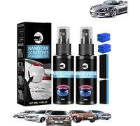 Elationirto Spray per la riparazione dei graffi dell'auto Spray per la rimozione dei graffi dell'auto ad alta tecnologia Spray per la rimozione dei graffi dell'auto per graffi profondi Contiene solven