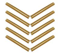 ELAYARD 10 Pezzi Cappucci in Metallo per Penna Manicure Copripunta Antipolvere per Pennelli Nail Art Organizer Portapenne per Saloni e Uso Domestico Protezione Durevole per Strumenti