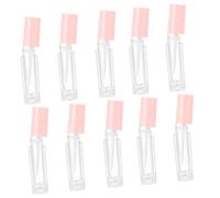 ELAYARD 10 Pezzi Tubetto Per Lucidalabbra Ricaricabile Per Gloss Campione Di Colore Labbra Per Viaggi e Uso Quotidiano