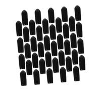 ELAYARD 100pezzi Tappi Gomma Per Headband Accessori Per Creazione Di Fasce Protezione Per Estremità Comodo e Leggero Per Progetti Fai Da Te