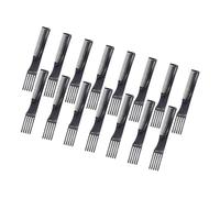 ELAYARD 15 pezzi Pettini Parrucchiere Professionali per Styling Capelli Pettine Sagomato con Doppie Punte per Taglio Accessori Compatti per Salone e Uso Esterno Adatti Capelli