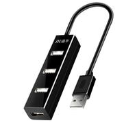 ELAYARD 1pezzi Adattatore USB Porte Hub Splitter in Leggero e Robusto Compatibile Computer e Dispositivi USB Nessun Driver Richiesto per Uso Quotidiano e Trasporto